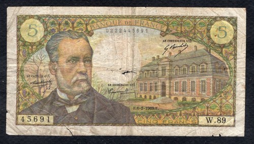 Francs pasteur 1969 etat - francs,