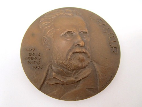 Medaglia louis pasteur - louis, in