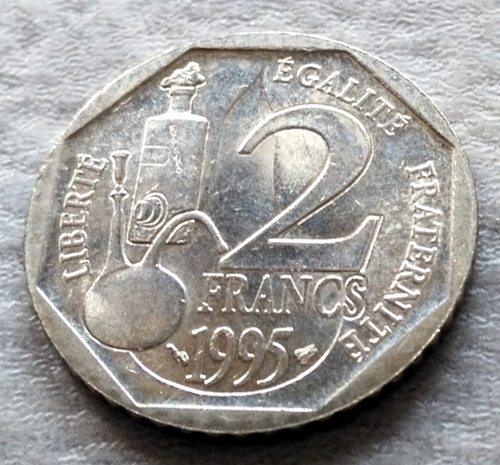Moneta francia franchi 1995 - moneta,