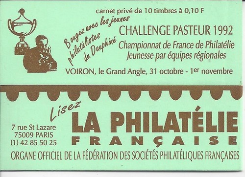 Carnet prive philatelie - carnet,