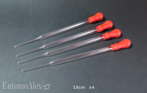 Pipette pasteur 15cm - pipette, 4x