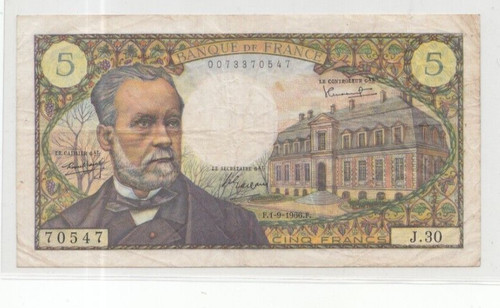 Français billet francs - français, 5