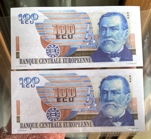100 ecu pasteur - 100,