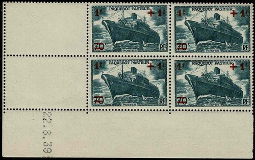 France 1941 pasteur - france, bloc