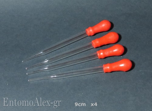 Pipette pasteur 9cm - ,