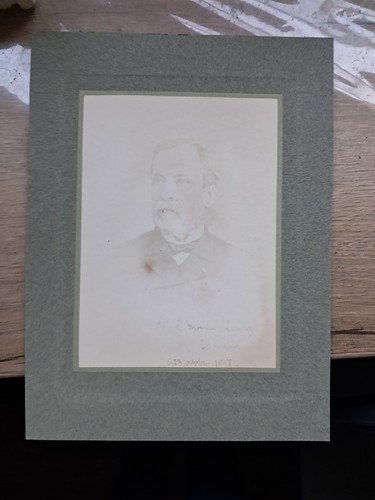 Photo dédicacé louis pasteur - louis,