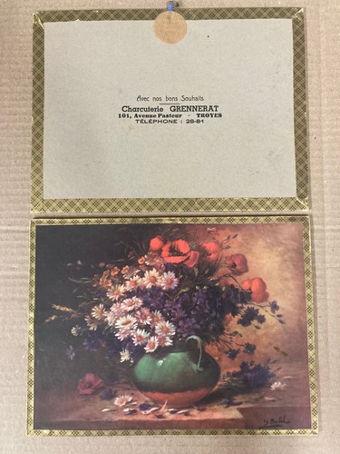 Publicite carton 18cmx24cm - publicite,