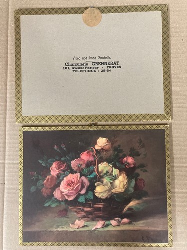 Publicite carton 18cmx24cm - publicite,